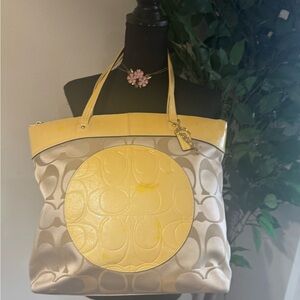 Coach Laura Secret Admirer Tote Bag
